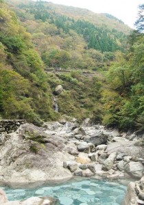 大露天風呂からの景色