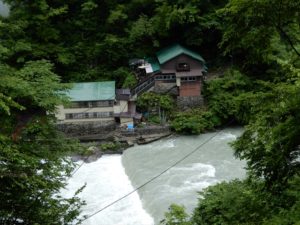 今月初めごろの黒薙川