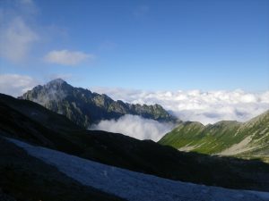 剱御前小舎から見た剱岳