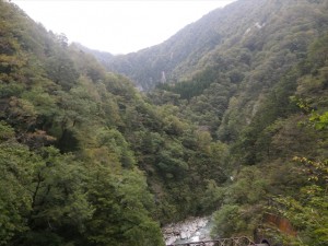 山道からの景色