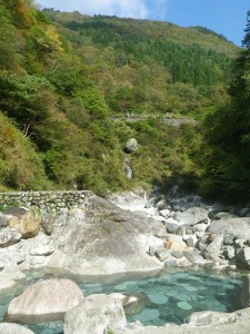 大露天風呂からの景色