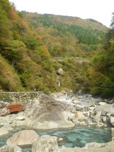 大露天風呂からの景色