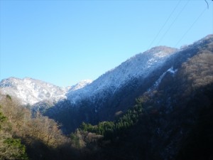 山道からの景色