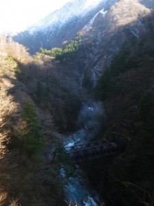 山道からの景色