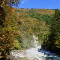 大露天風呂上流の景色