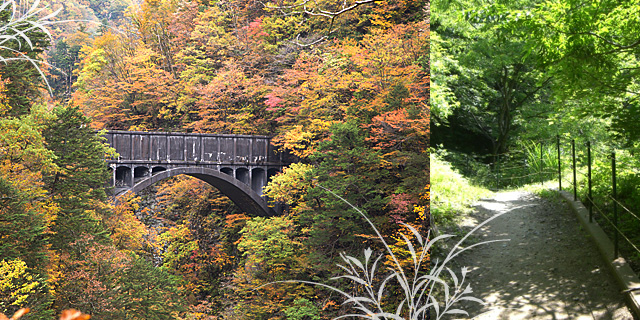 黒薙温泉旅館 水路橋